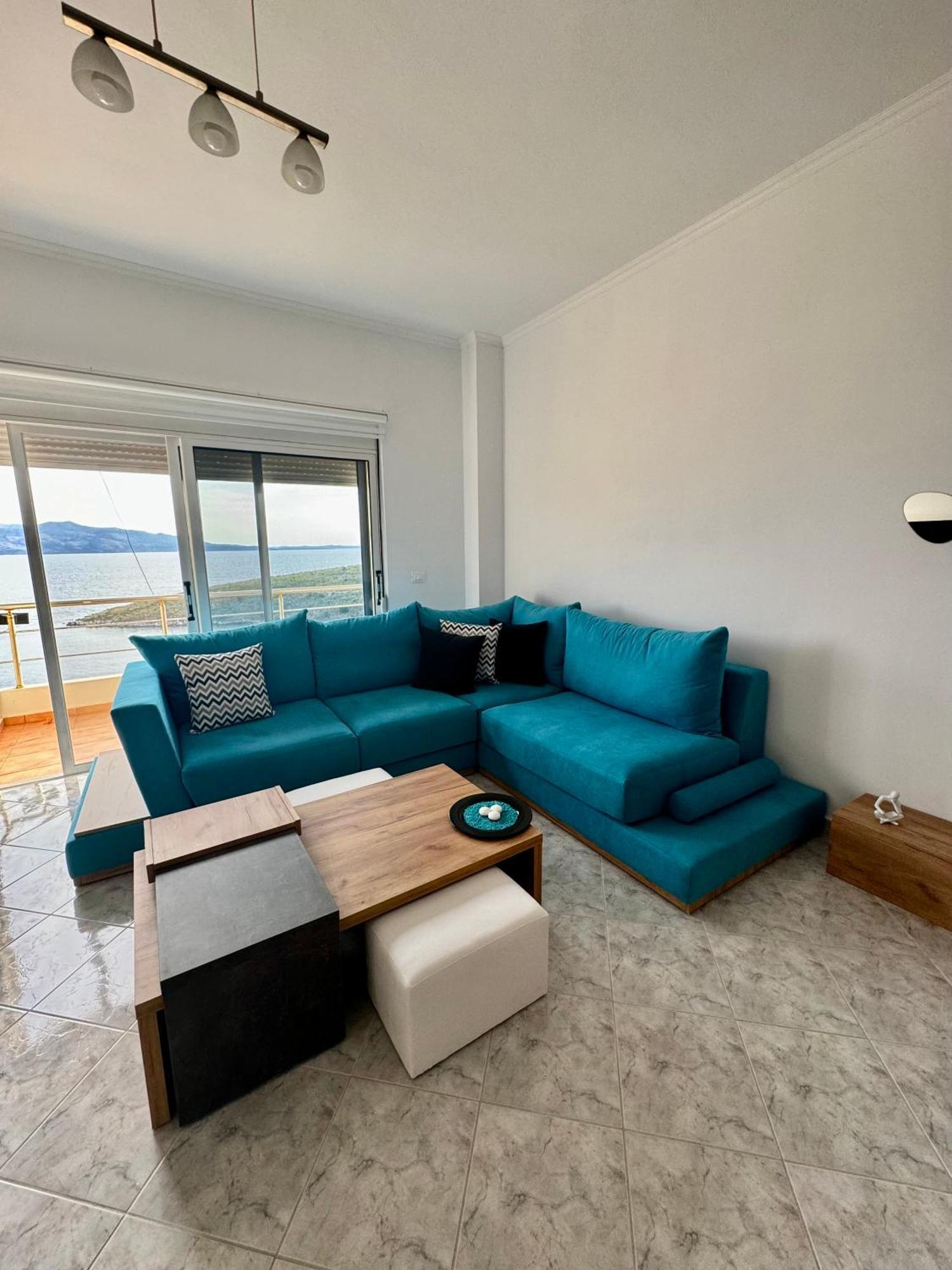 Comfy Blue Sarande Leilighet Eksteriør bilde