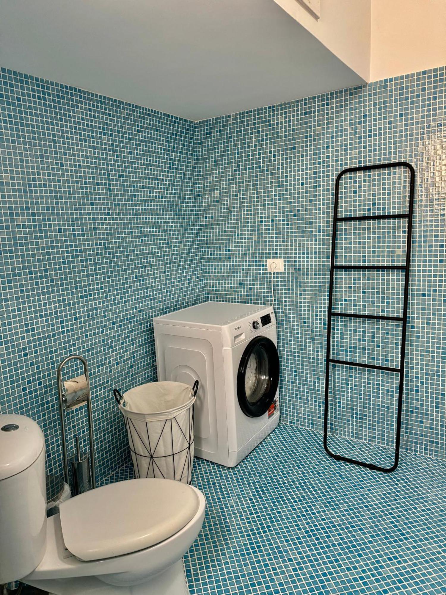 Comfy Blue Sarande Leilighet Eksteriør bilde