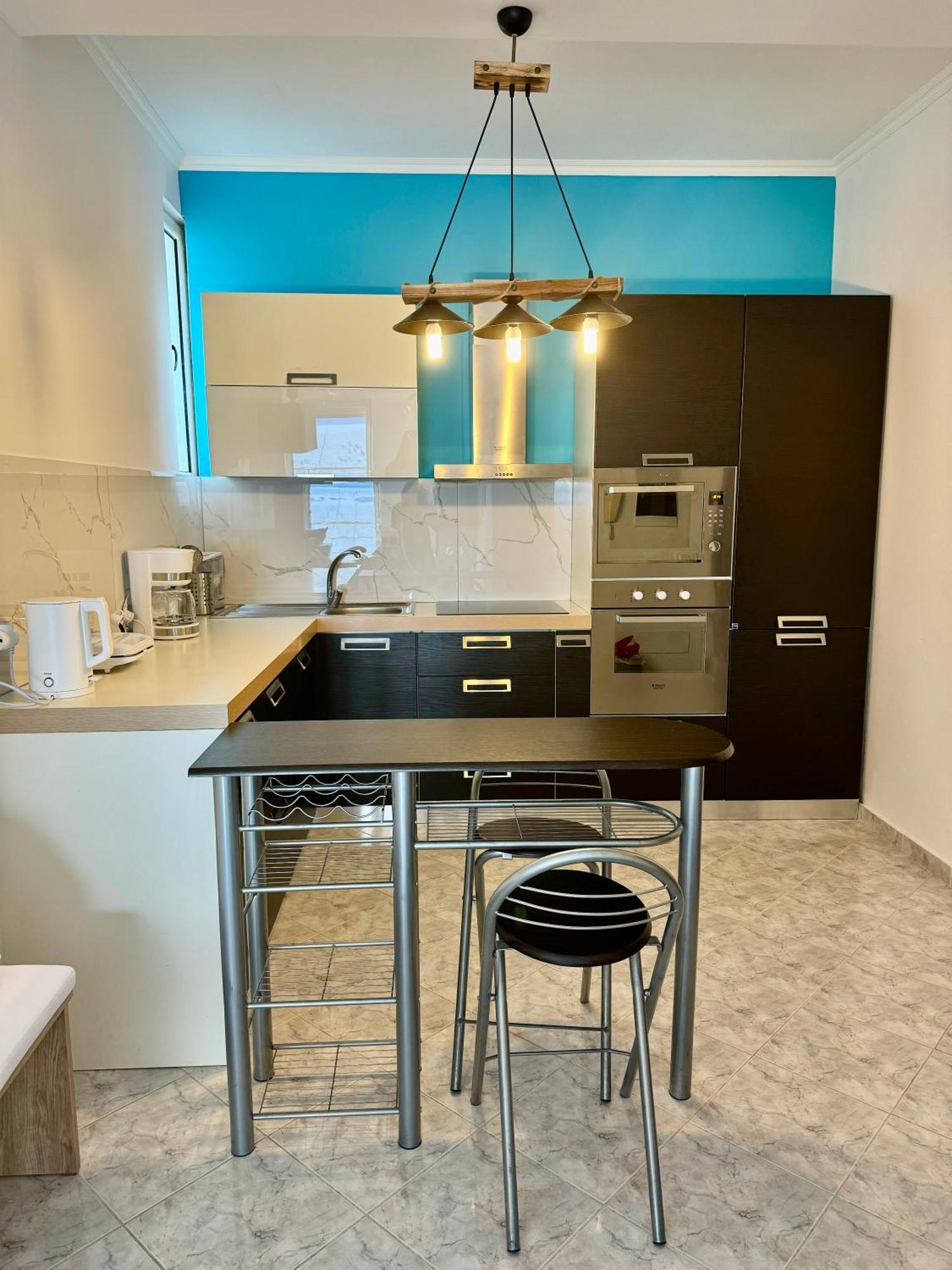 Comfy Blue Sarande Leilighet Eksteriør bilde
